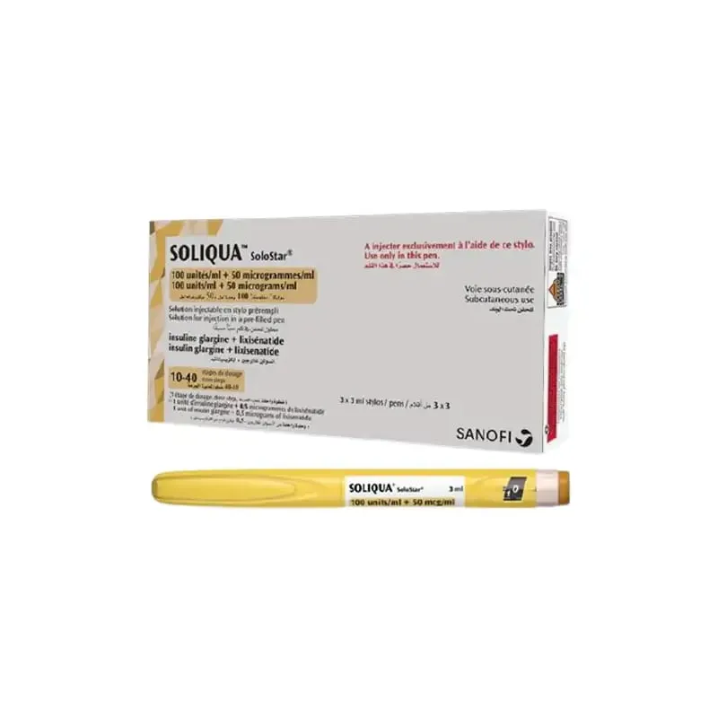 Soliqua Peach Pen 100Iu/50Mcg